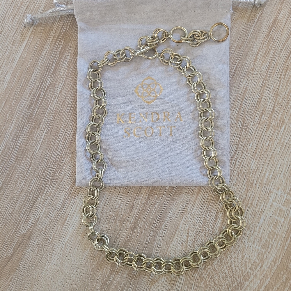 Kendra Scott Gold Necklace